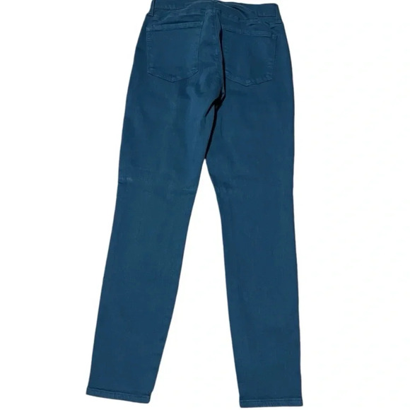 Pistola Skinny Denim Jean Night Sea Teal Blue Silver Hardware NWT Size 26 - Picture 2 of 5